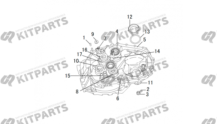 КОРПУС СЦЕПЛЕНИЯ В СБОРЕ Haval H6