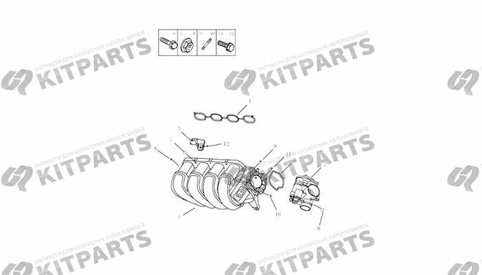 INTAKE MANIFOLD# Geely Emgrand X7