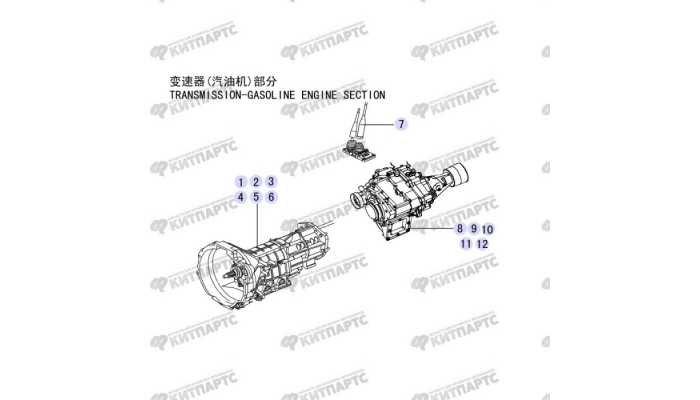 Коробка передач в сборе Great Wall Hover