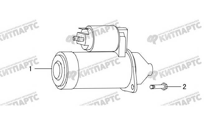 Стартер Great Wall Hover H3 New