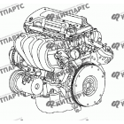 Двигатель в сборе 4G18 (1,8 L)